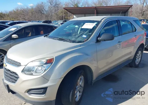 2016 Chevrolet Equinox Ls from USA, damaged, VIN 2GNALBEK9G1134772